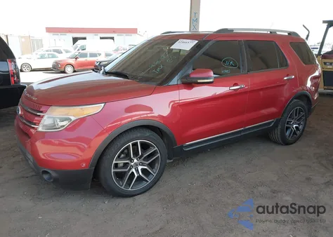 2012 Ford Explorer Limited из США, поврежденный, VIN 1FMHK7F87CGA08977